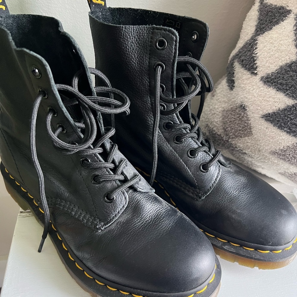 Black Dr. Marten Boots